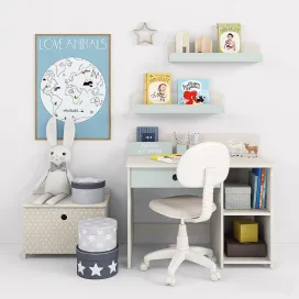 Writing Table Decor For A Nursery